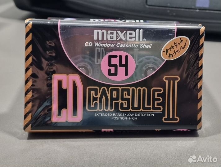 Аудиокассеты новые maxell