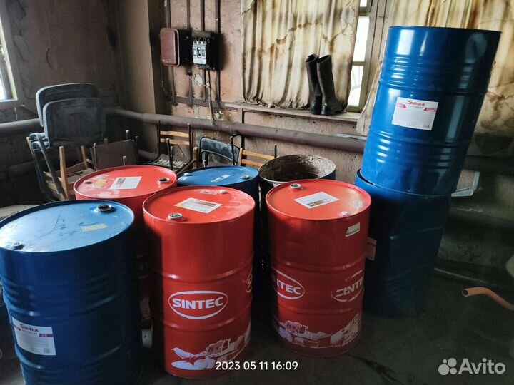 Бочка металлическая бу 200л