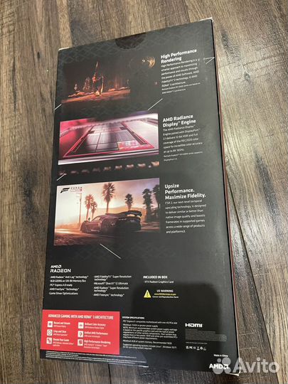 Видеокарта XFX Radeon RX7600 8Gb (новая)