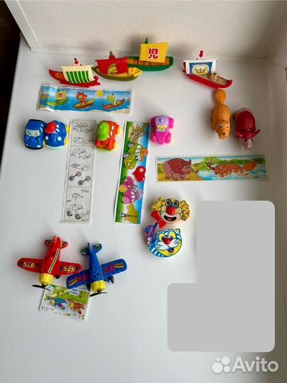 Киндер серии коллекции 90е