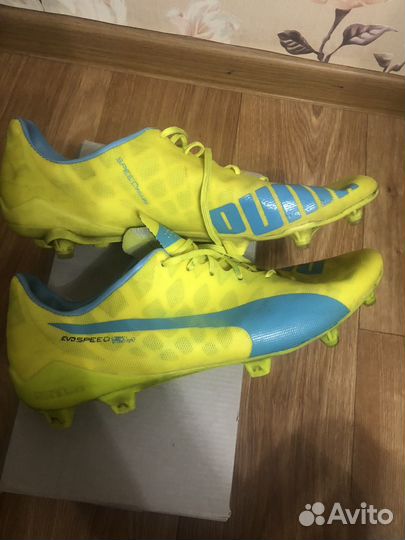 Футбольные бутсы puma evoSpeed