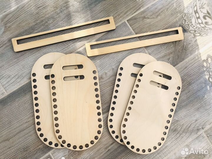 Деревянные заготовки для сумочек