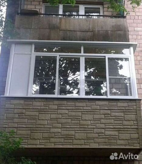 Балкон пвх под ключ