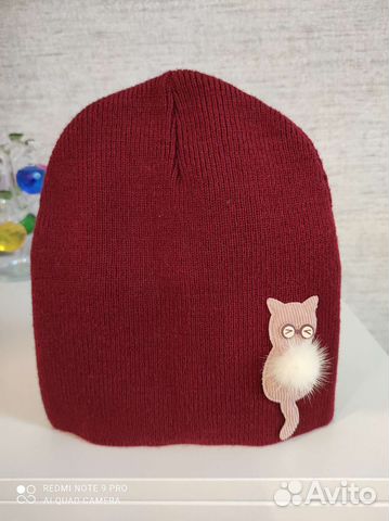 Шапка для девочки новая