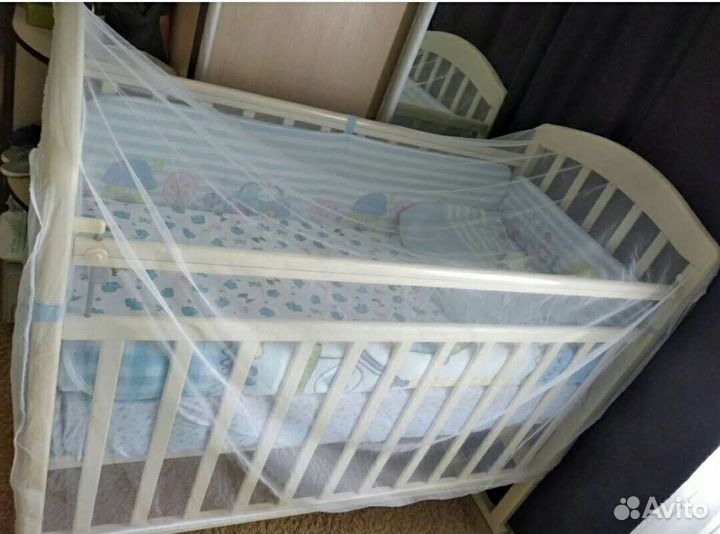 Сетка москитная на кроватку