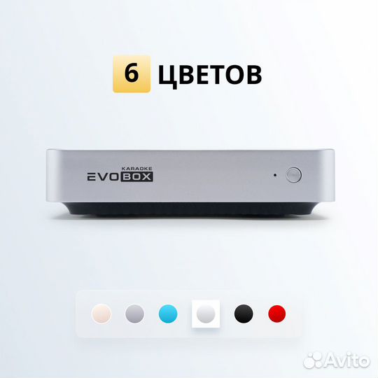 Evolution Evobox Silver караоке система для дома
