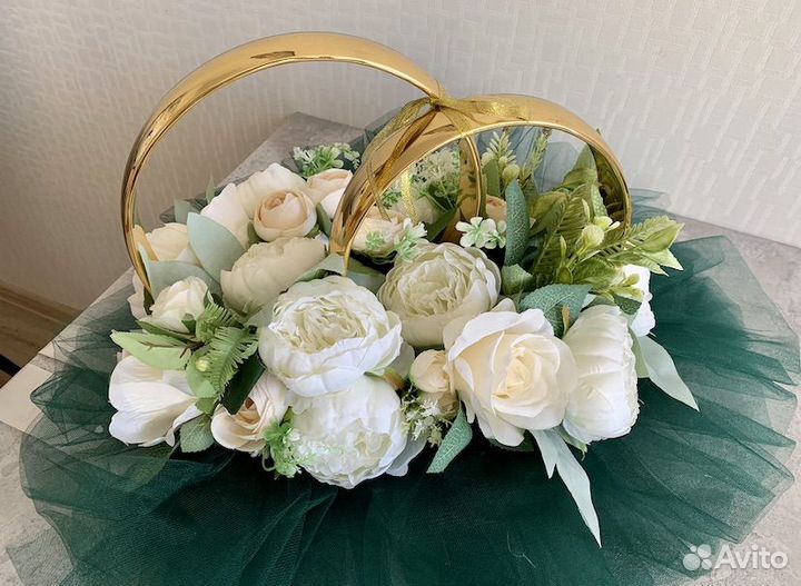 Свадебные украшения на машину