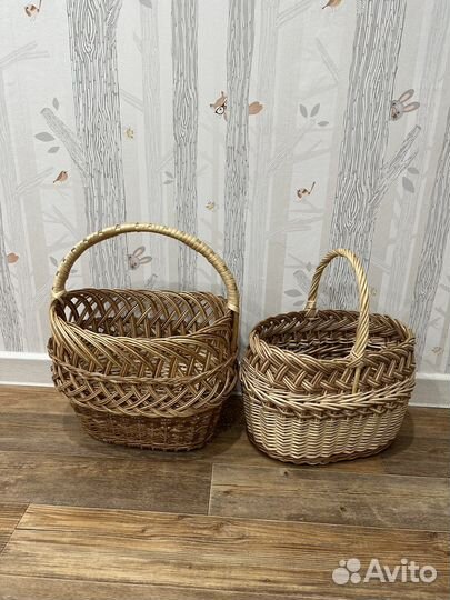 Ажурная корзина лесная