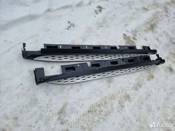 Пороги Mercedes GLE coupe