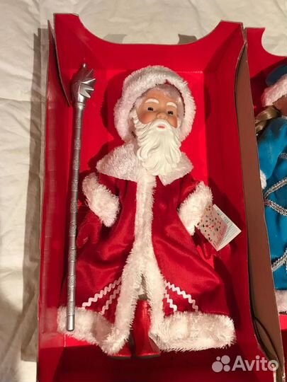 Дед Мороз и Снегурочка игрушки