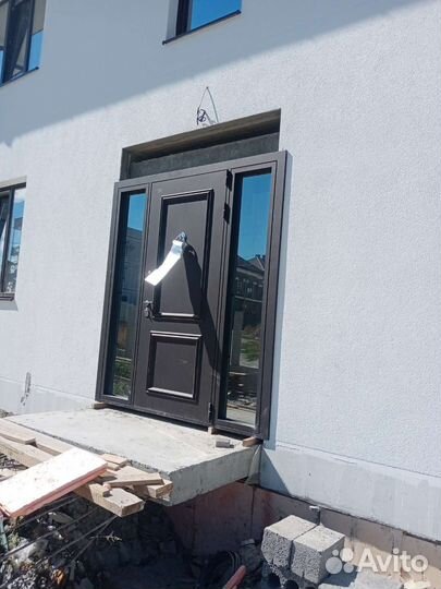 Установка входных дверей