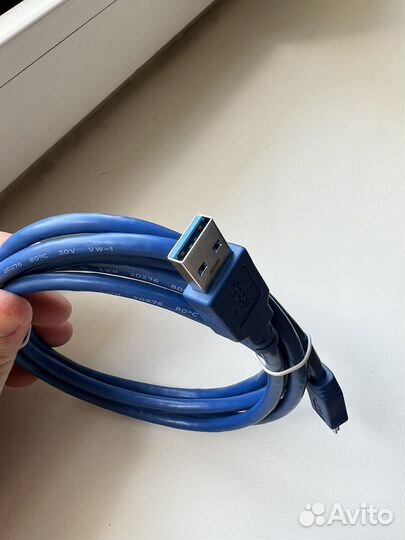 Кабель USB3.0 — miniUSB 3.0 длина 1.8м