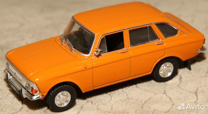 Автолегенды СССР деагостини Москвич 1/43