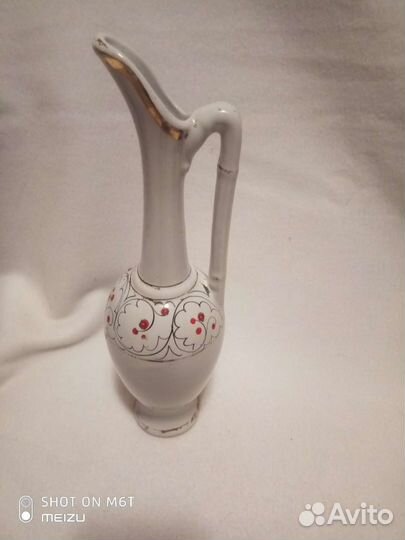 Фарфоровый кувшин СССР