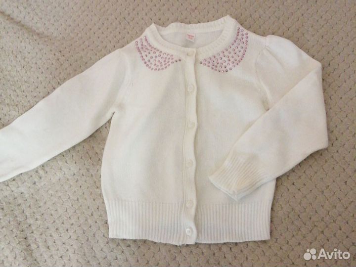 Кофточки на девочку р-р 104