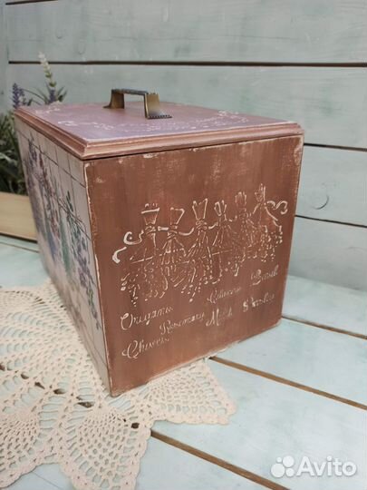 Хлебница-короб для хранения