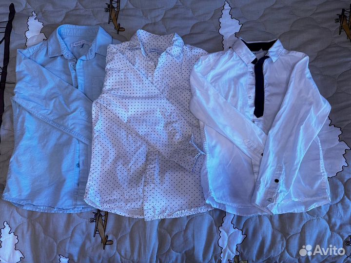 Рубашка для мальчика 128