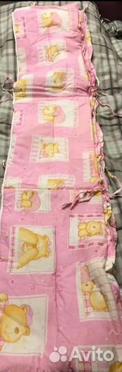 Бортик на детскую кроватку