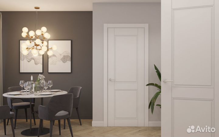 Дверь межкомнатная с пвх покрытием. Рассрочка