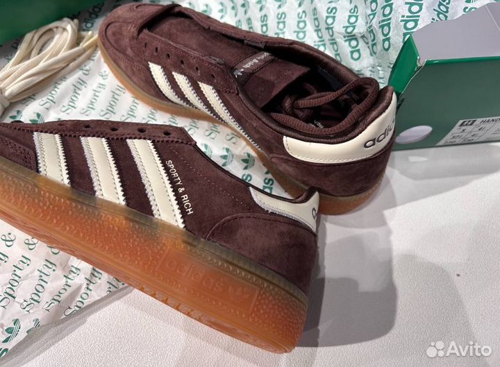 Adidas Spezial Sporty and Rich Brown