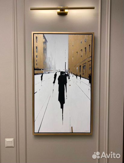 Картина на заказ. Картина золотая поталь