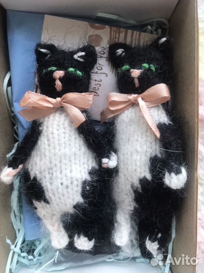 Брелок Котик на сумку, рюкзак, ключи