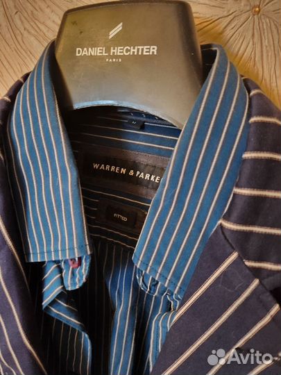 Пиджак мужской в полоску