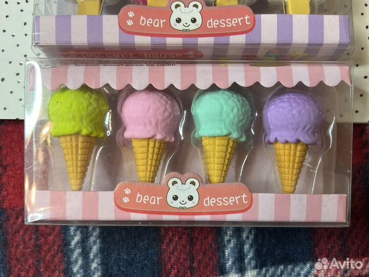 Набор стирательных резинок