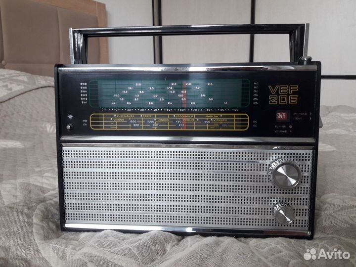 Радиоприемник вэф 206 VEF 206