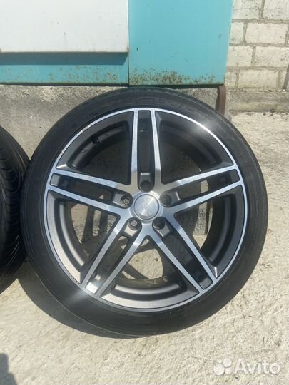 Колеса в сборе r17 летние 5 100