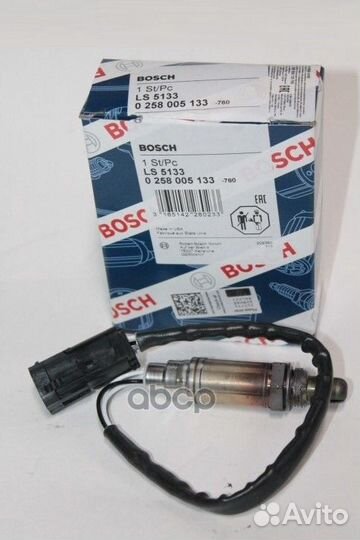 Датчик кислородный 0258005133 Bosch