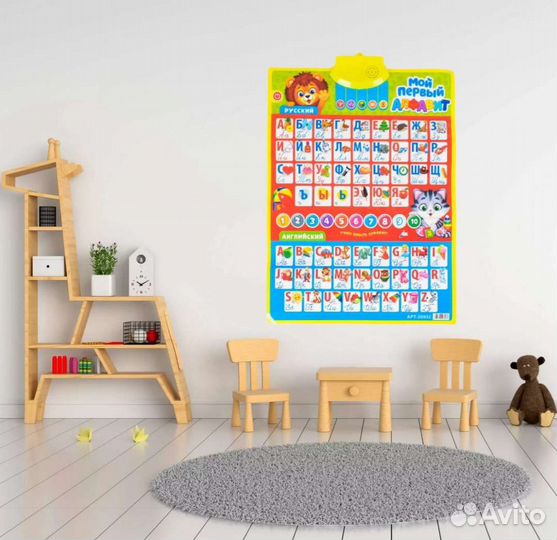 Говорящая азбука плакат