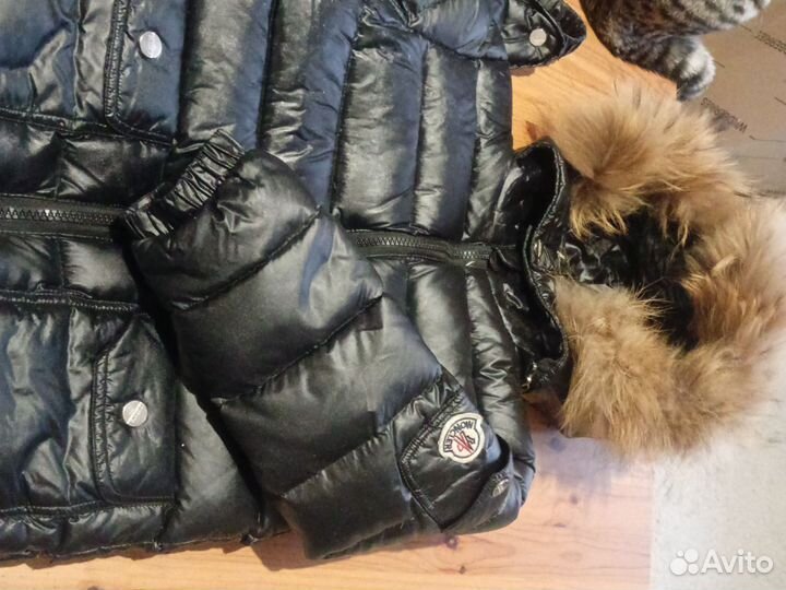 Пуховик moncler детский