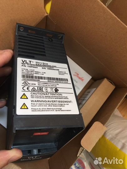 Частотный преобразователь 0,75 кВт 220