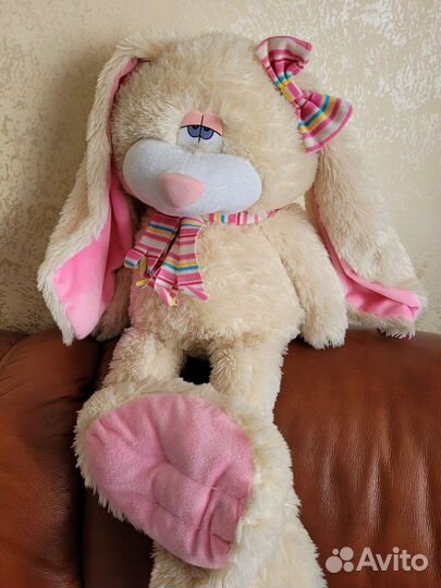 Мягкая игрушка заяц