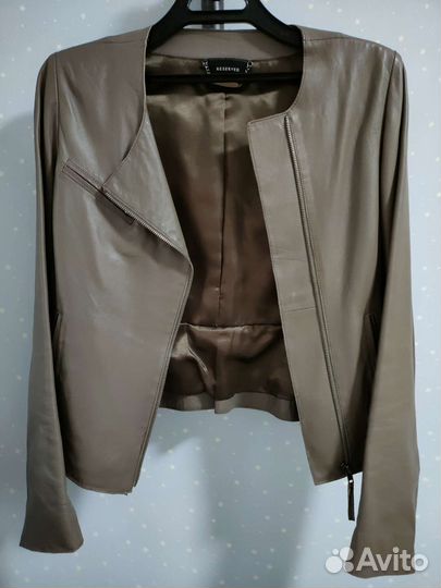 Кожаный пиджак