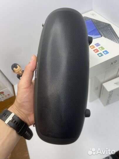 Музыкальная колонка Borofone с караоке микрофоном