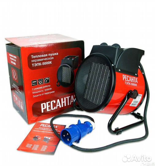 Тепловая пушка ресанта тэпк-5000K