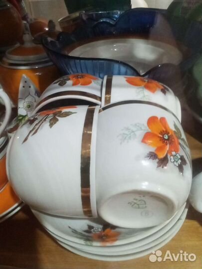 Чайная пара фарфор