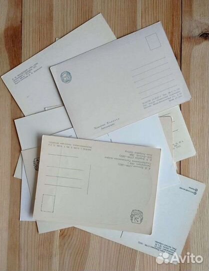 Автопортреты, 16 открыток 50-80е годы