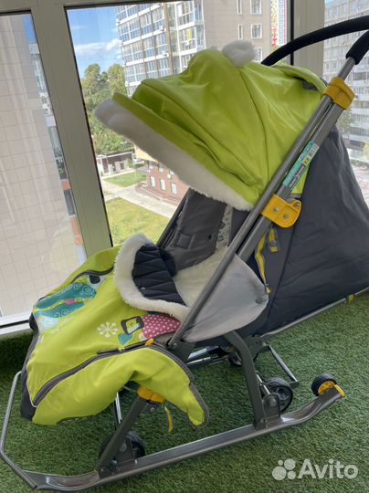 Коляска санки