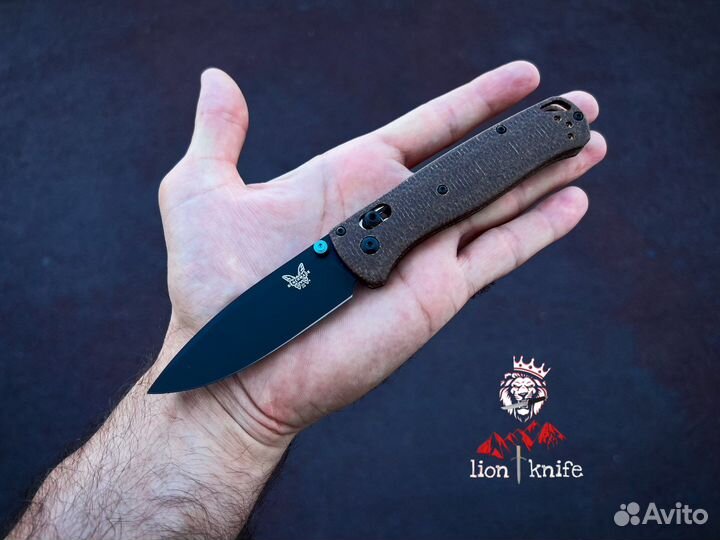 Нож benchmade bugout micarta