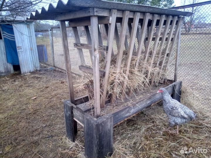 Кормушка для овец коз комбинированная