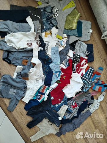 Брендовые вещи пакетом на мальчика от0 до9 месяцев