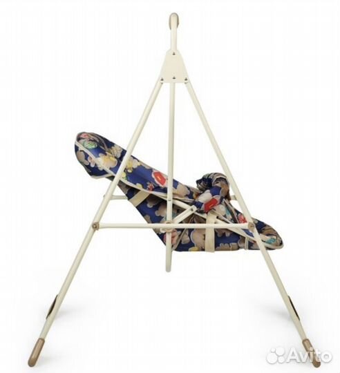 Напольные детские качели шезлонг для малышей
