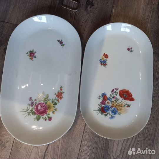 Маки Васильки сервиз Kahla фарфор DDR