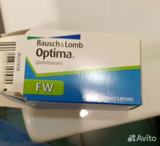 Линзы контактные