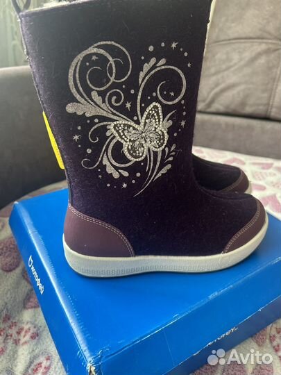 Валенки - котофей 36 р- новые