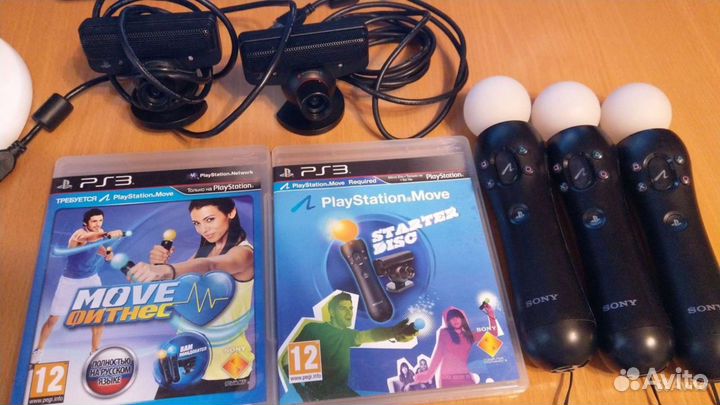 Наушники Мувы и камера для ps4