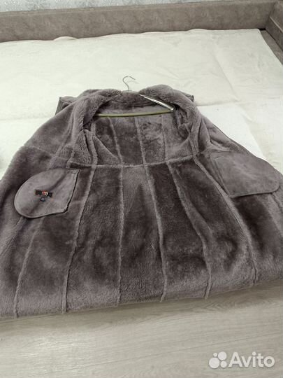 Дубленка женская зимняя 44 46